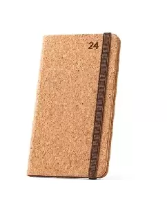 Agenda em Cortica para Brinde Personalizada