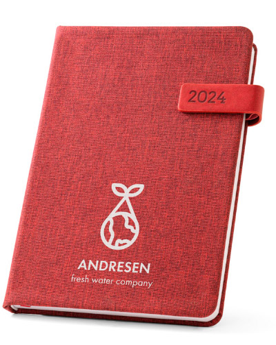 Agenda em RPET Personalizada para Brindes