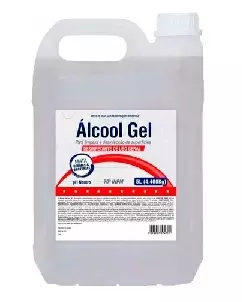 Alcool em gel 5 Litros