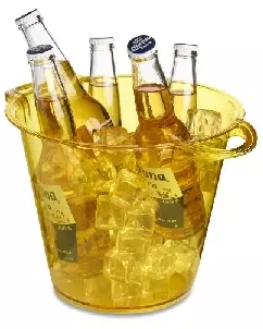 Balde de Gelo Transparente Personalizado