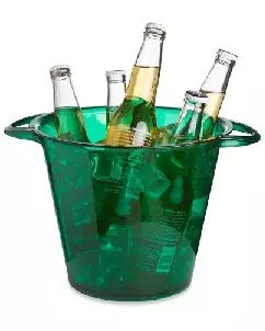 Balde de Gelo Transparente Personalizado