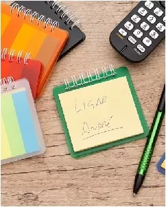 Bloco de Anotações com Autoadesivos Personalizado 