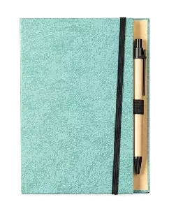 Bloco de Anotacoes com Autoadesivos e Caneta Personalizado