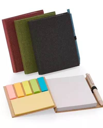 Bloco Ecológico de Anotações com Post It