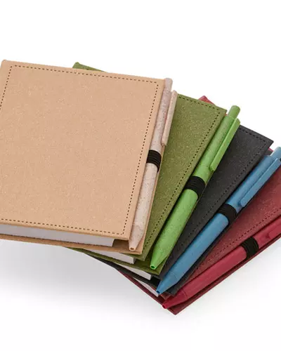 Bloco Ecológico de Anotações com Post It