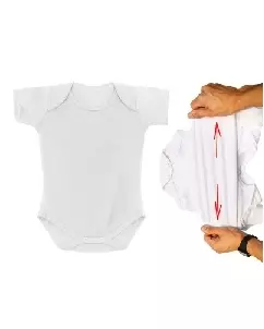 Body De Bebe Manga Curta Personalizado Para Brindes