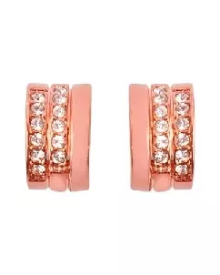 Brincos Swarovski Crystal Pavé