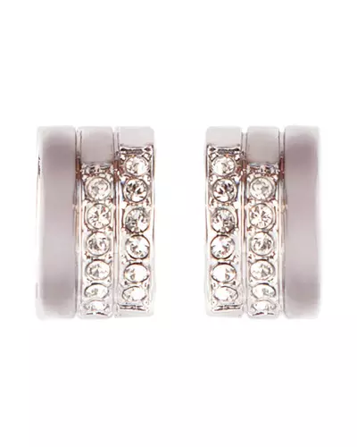 Brincos Swarovski Crystal Pavé