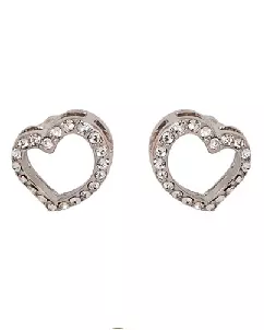 Brincos Swarovski Symbolic Heart