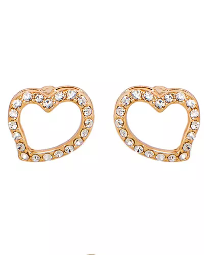 Brincos Swarovski Symbolic Heart