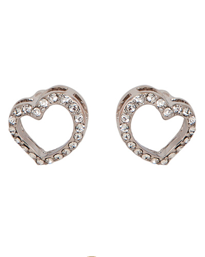 Brincos Swarovski Symbolic Heart