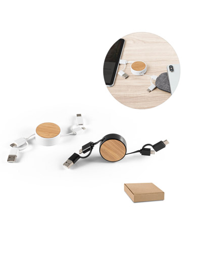 Cabo Retratil Para Brindes Personalizado