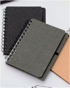 Caderneta Kraft B6 com Porta Caneta Personalizada