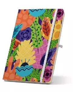 Caderno A5 Capa Dura Reciclado Personalizado