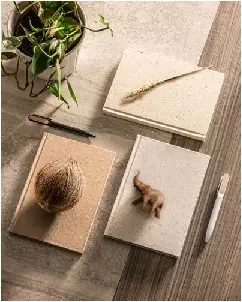Caderno A5 em Casca de coco Personalizado