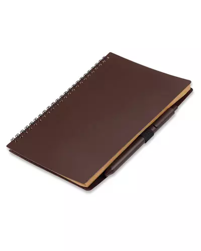 Caderno A5 personalizado com logo