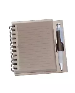 Caderno com Caneta