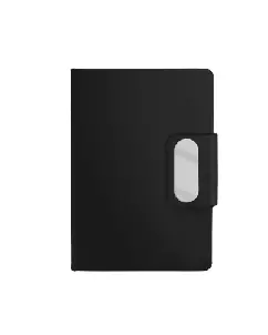 Caderno com Placa de Metal 