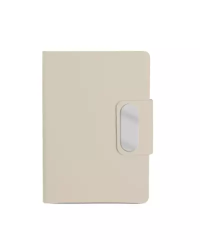 Caderno com Placa de Metal 