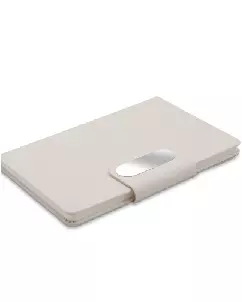 Caderno com Placa de Metal 
