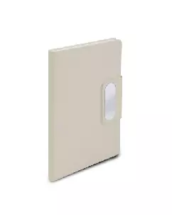 Caderno com Placa de Metal 
