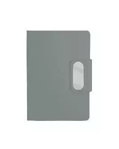 Caderno com Placa de Metal 