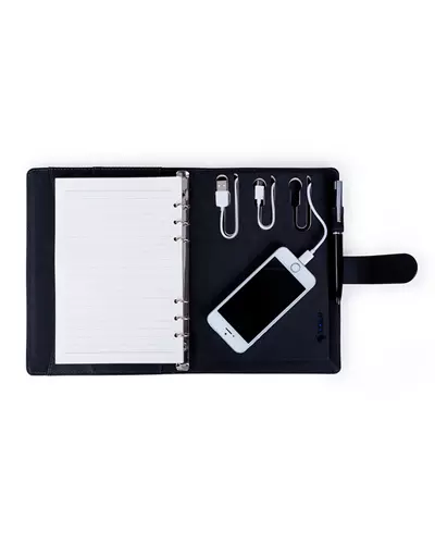 Caderno com Powerbank Personalizado