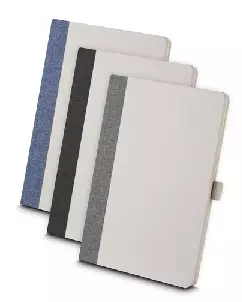 Caderno de Anotacoes em Fibra Personalizado