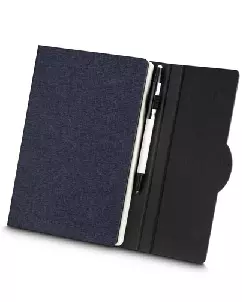 Caderno de Anotacoes em Tecido Personalizado