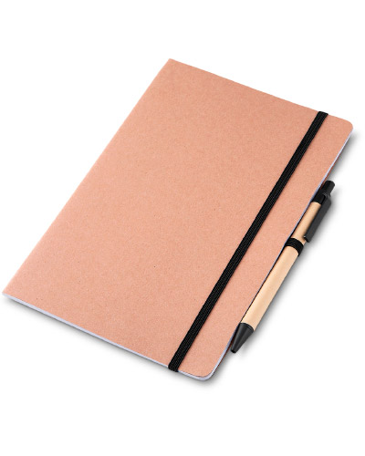 Caderno em Kraft Personalizado para Brinde