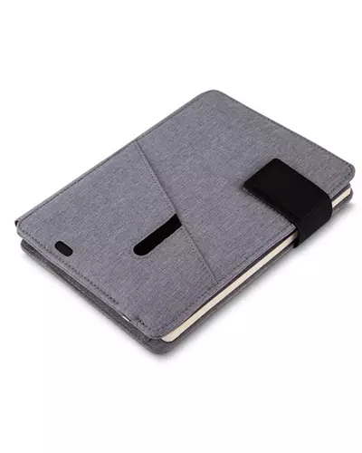 Caderno Executivo com Powerbank Personalizado