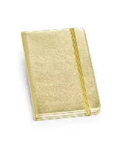 Caderno Moleskine Capa Metalizada para Brindes