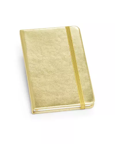 Caderno Moleskine Capa Metalizada para Brindes