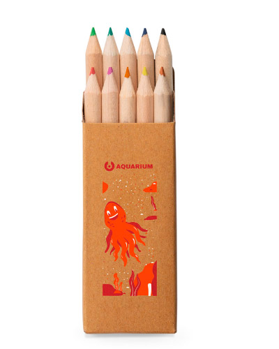 Caixa Lapis De Cor Personalizada Para Brindes