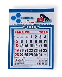 Calendário de Parede Personalizado