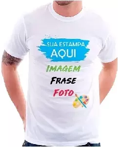 Camisa Masculina De Poliester Personalizada