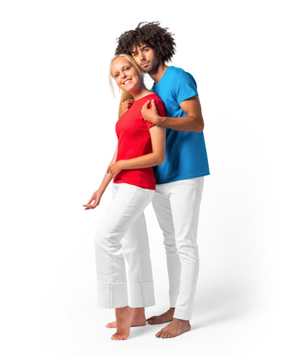 Camiseta Unissex de Corte Regular para Brindes