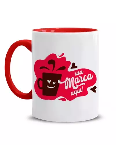 Caneca Bicolor Personalizada