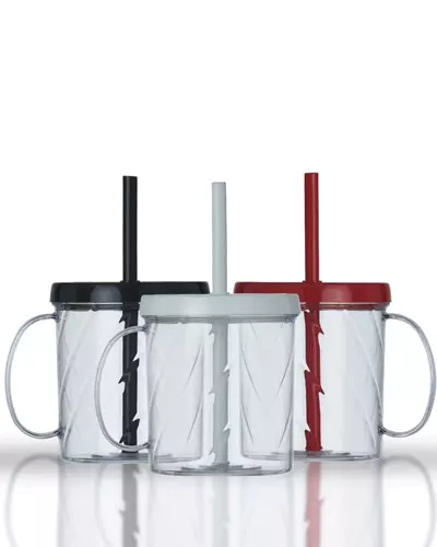 Caneca com Canudo Personalizado