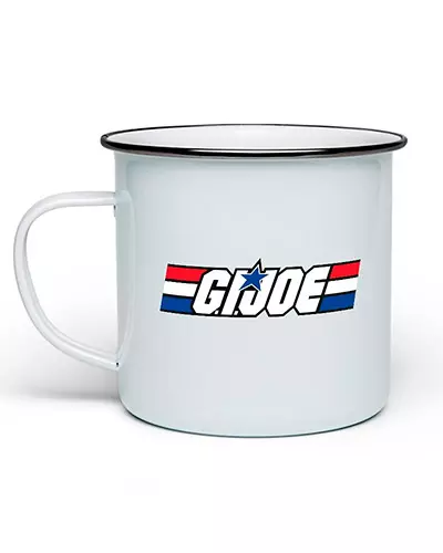 Caneca de Aluminio Branca Personalizada