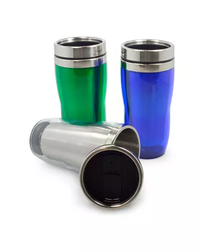 Caneca de Alumínio com Tampa