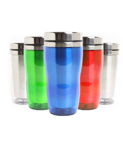 Caneca de Alumínio com Tampa