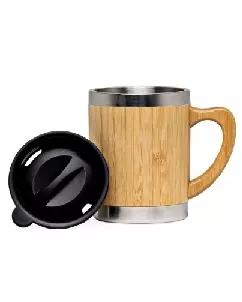 Caneca de Bambu Personalizada Para Brindes