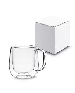 Caneca de Vidro Para Brindes Personalizada