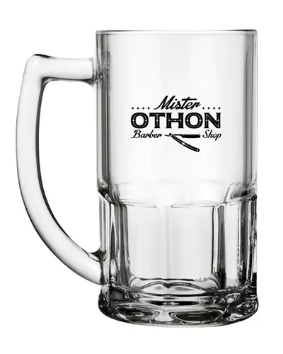 Caneca de Vidro Personalizada