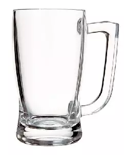 Caneca de Vidro Transparente Personalizada