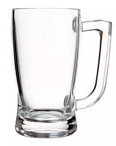 Caneca de Vidro Transparente Personalizada