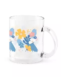 Caneca em Vidro Personalizada para Brindes