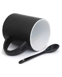 Caneca Magica com Colher Para Brindes Personalizada