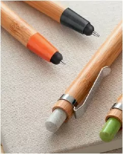 Caneta Bambu Personalizada Para Brindes